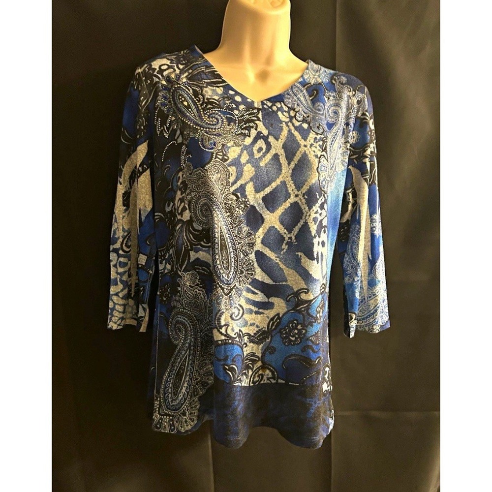 New Medium Stud Embellished Delirious Top #1827*8